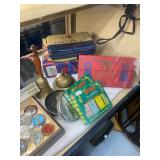 Vtg Firstaide kit and pencil box