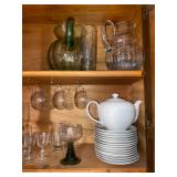 Margarita picture and glassware