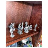 Pewter figurines