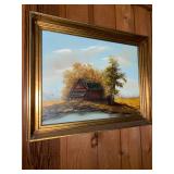 Vintage oil paintings