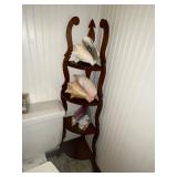 Cute and functional oak shelf