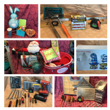 Working Garage, Sporting Goods, and Christmas Decor Liquidation - bidding ends 3/21