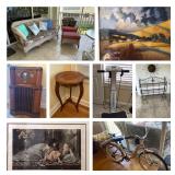 Exquisite Antiques and Art Decor Auction  Bidding Ends 5/26 Pickup 5/28