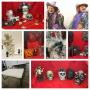 Festive Halloween and Christmas Decor, Unique Collectibles  Bidding Ends 8/4  Pickup 8/6