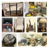 Outdoor Living, Gaming and Designer Furniture Auction  Bidding Ends 5/3  Pickup 5/5