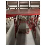 Singer sewing machine table