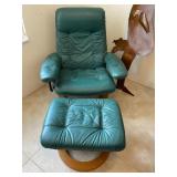 Chairworks Stressless Style Chair with Ottoman (2 Available)