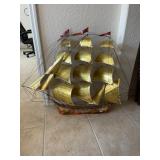 Ship with Brass Sails
