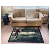Golf rug is sold.
