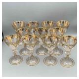 antique venetian wine glasses