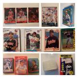 80s TOPPS, Donruss, Upper Deck, Fleer 80s Rookie Cards