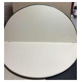 round card table topper