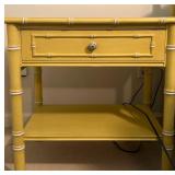 night stand and two twin beds