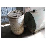 150 Gallon Fuel Tank with possible old fuel