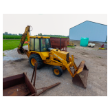 (1983?) John Deere 410B Backhoe with 24" hoe and bucket