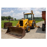 (1983?) John Deere 410B Backhoe with 24" hoe and bucket