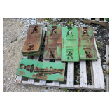 2 Pair of J.D. 70 Lbs. Saddle weights (280 Lbs. Total) (3 Pairs Available)