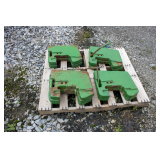 John Deere Suitcase Weights, 100 Lbs. (9 available sold in 2 lots)