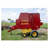New Holland 648 Round Baler, 3997 Bales on Meter