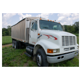 1998 International Grain Truck, 20’ Aluminum dump bed.  498,872 Mi. (Solid Truck with a Nice Bed