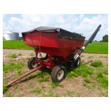 Gravity Bin w Seed Tender attachment.