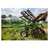 J&M Torsion Flex 212, 32’ Double Rolling Basket soil conditioner.
