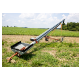 Mayrath 8”x 31’ Grain Auger with Hopper, PTO Drive