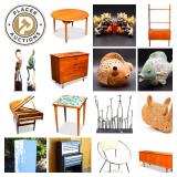 Estate Liquidation - Mid Century Modern/ Vintage/ Danish Furniture/ Washer/ Dryer/ Freezers/ China