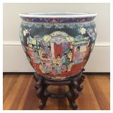 Chinese Fish Bowl Planter