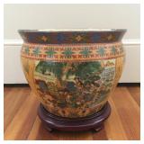 Chinese Fish Bowl Planter