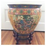Chinese Fish Bowl Planter
