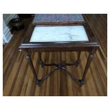 Marble Top Side Table