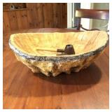 Wood Bowl & Nutcracker
