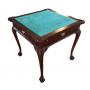 Carved Mahogany Card Table