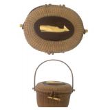 1971 Nantucket Basket Purse By Paul Whitten