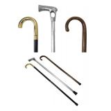 Collection Of Crook & Fritz Handle Walking Canes