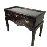 Vitrine Display Cabinet Side Table