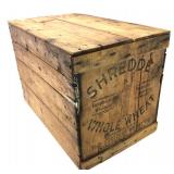Antique Shredded Wheat Crate