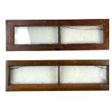 Antique Converted Window Picture Frames (Set Of 2)