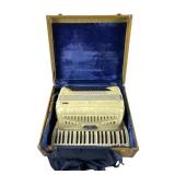 Ivory Crucianelli Video Piano Accordion With Case, Made In Italy