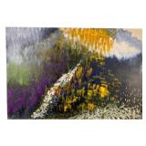 David Lester Blumer (Russian/American, 1935-2023) Abstract Oil Painting