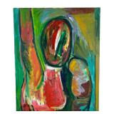 David Lester Blumer (Russian/American, 1935-2023) Abstract Oil On Canvas