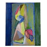 David Lester Blumer (Russian/American, 1935-2023) Abstract Oil On Canvas