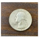 1957-D Washington Silver Quarter