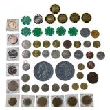 Collection Of Poker Chips, Tokens, Medallions & Magician