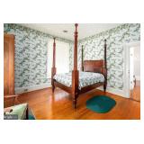 19th c. Poster Bed Attributed to Anthony Quervelle Philadelphia, PA