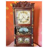 19th c. Triple Decker Clock