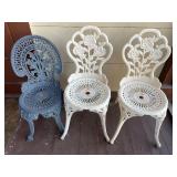 Cast Aluminum Garden Chairs