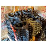 Ant. victorian Cast Iron Roof Cresting Original to Hill Mansion