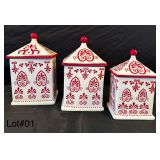 Red Accent Home Collection Online Auction by Caring Transitions - Ends 1/23!